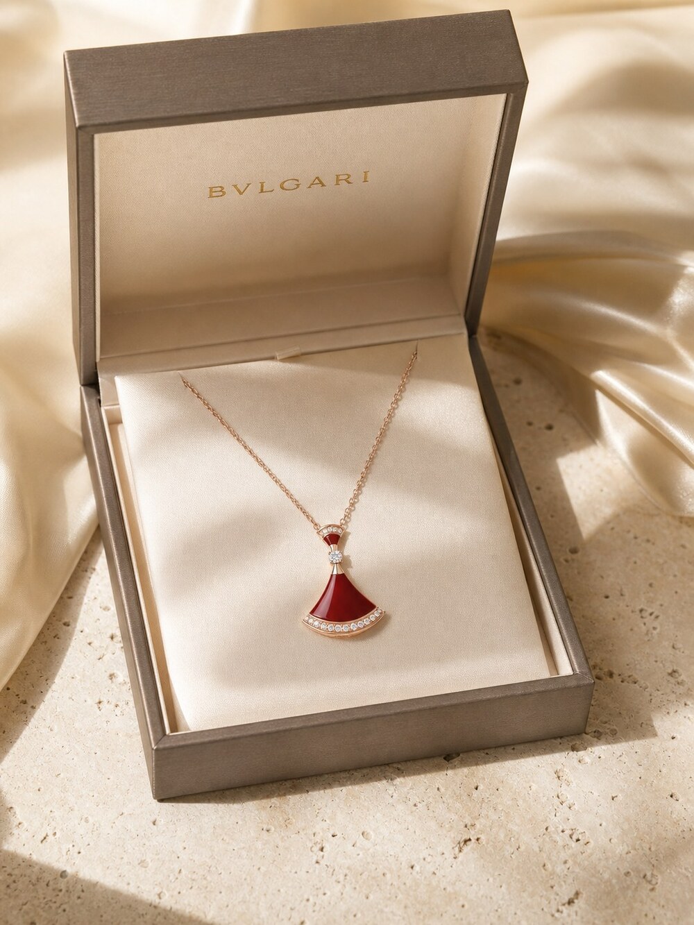 Bulgari Refined Statement Necklace Style 2 | New with Box - Picture 7 of 9